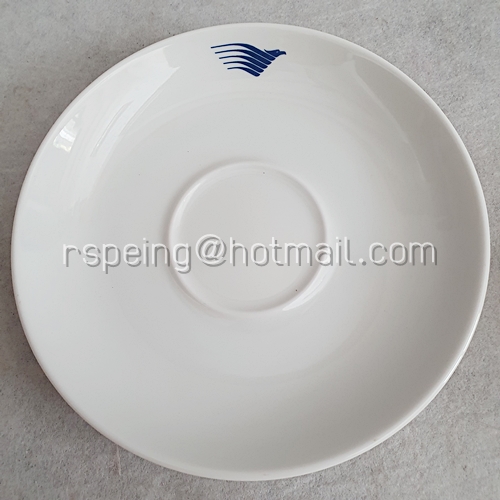 ชุดแก้วชากาแฟ B1023 และจานรองแก้ว B1024 สายการบินอินโดนีเซีย (Garuda)