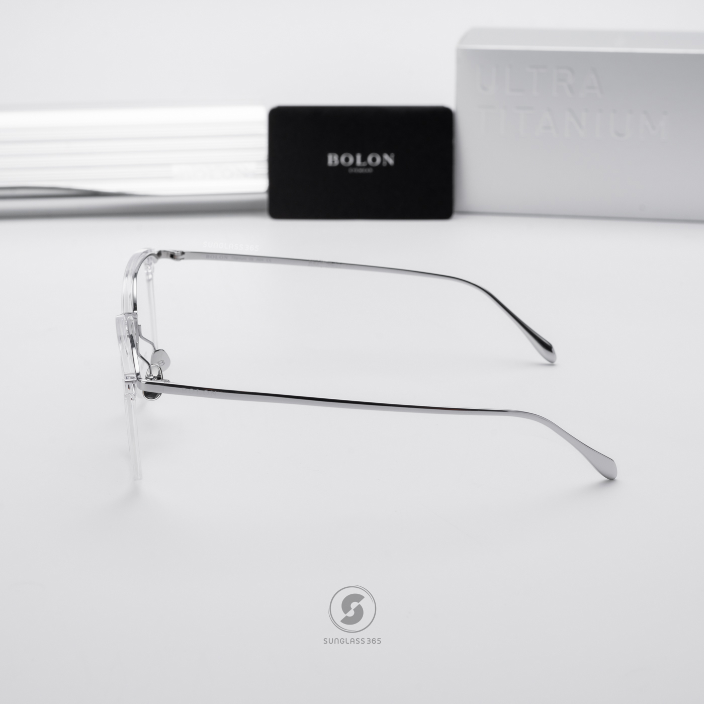 แว่นสายตา BOLON รุ่น Shinagawa BT6025 B90 Transparent Silver