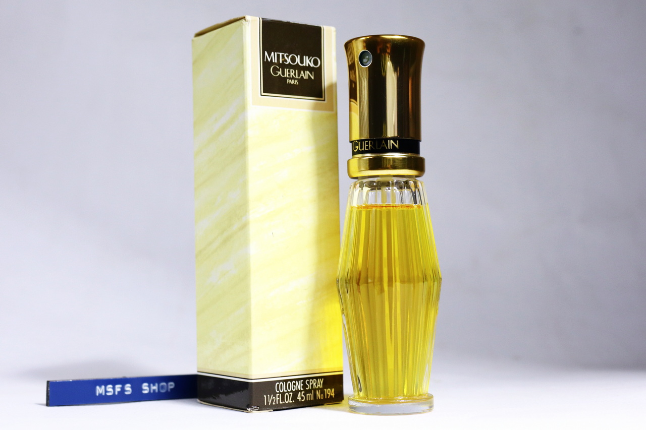 [Vintage] 🌟 Guerlain Mitsouko Cologne Spray 45ml Spray แบบสเปรย์ พร้อมกล่อง - น้ำหอม Vintage