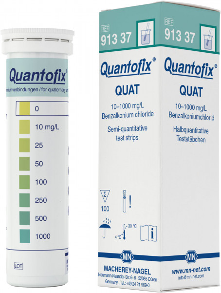 QUANTOFIX® QUAT test strips 91337 กระดาษทดสอบควอท