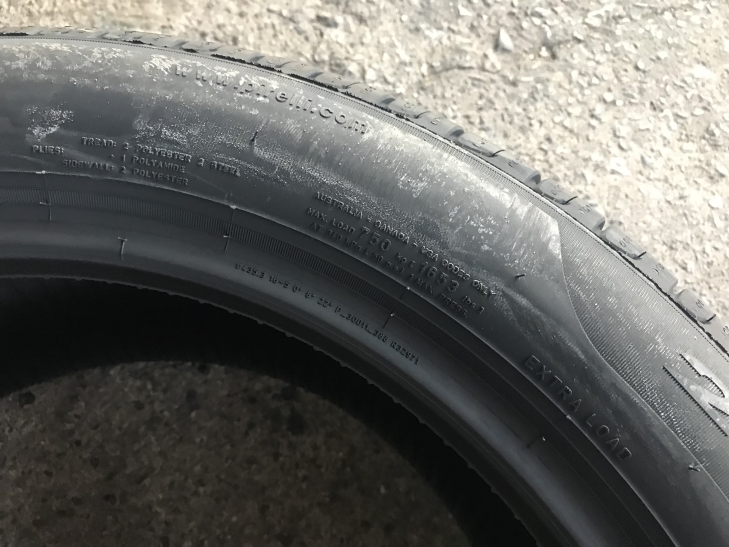 PIRELLI CINTURATO P7 225-50-17 ปี18 ซื้อ2แถม2 มาใหม่ล่าสุด