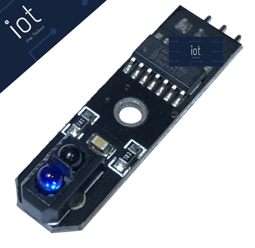 Tracking Sensor Module (โมดูลตรวจจับเส้นขาว-ดำ)