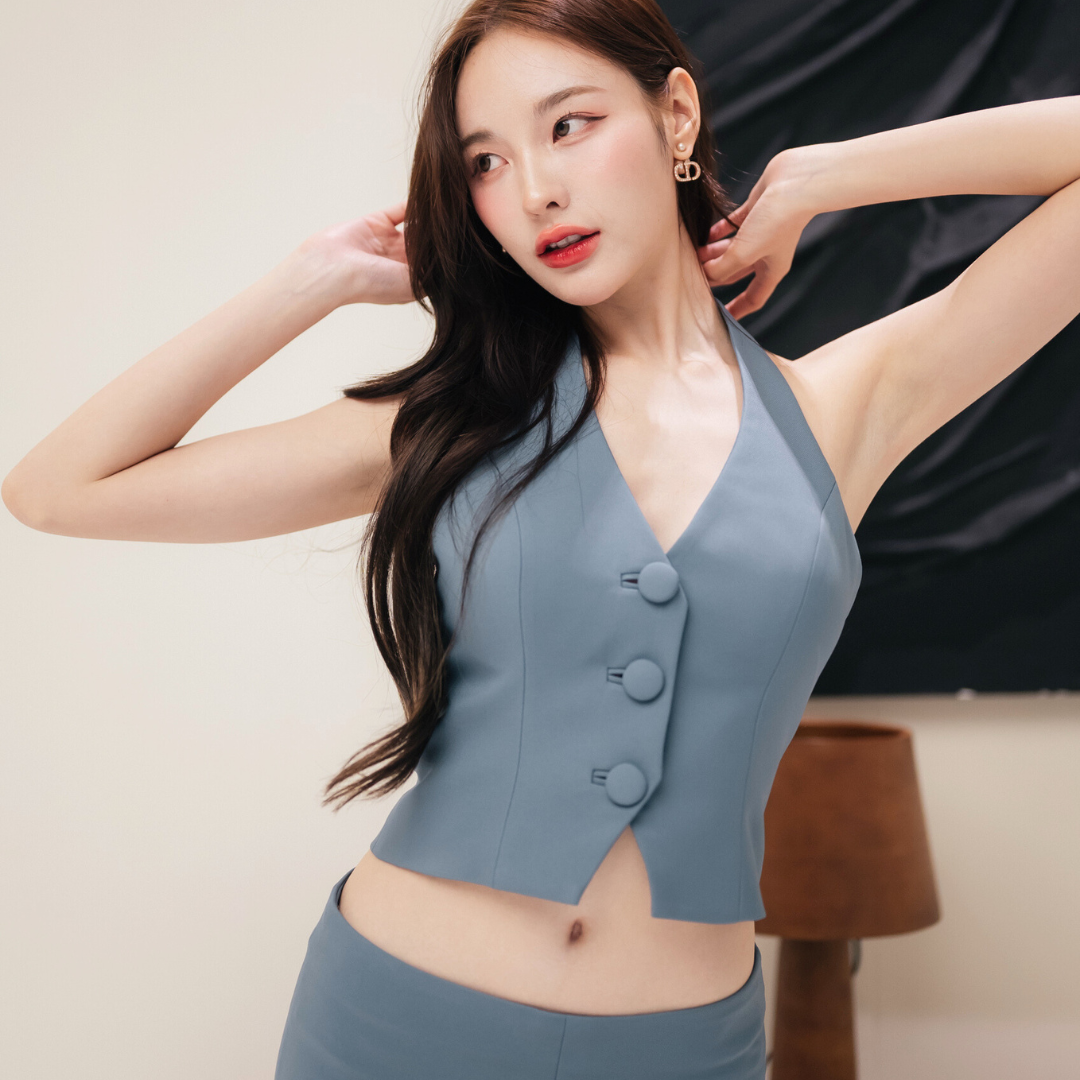 Lism S-054 Power Muse Halter เสื้อกล้ามคล้องคอ