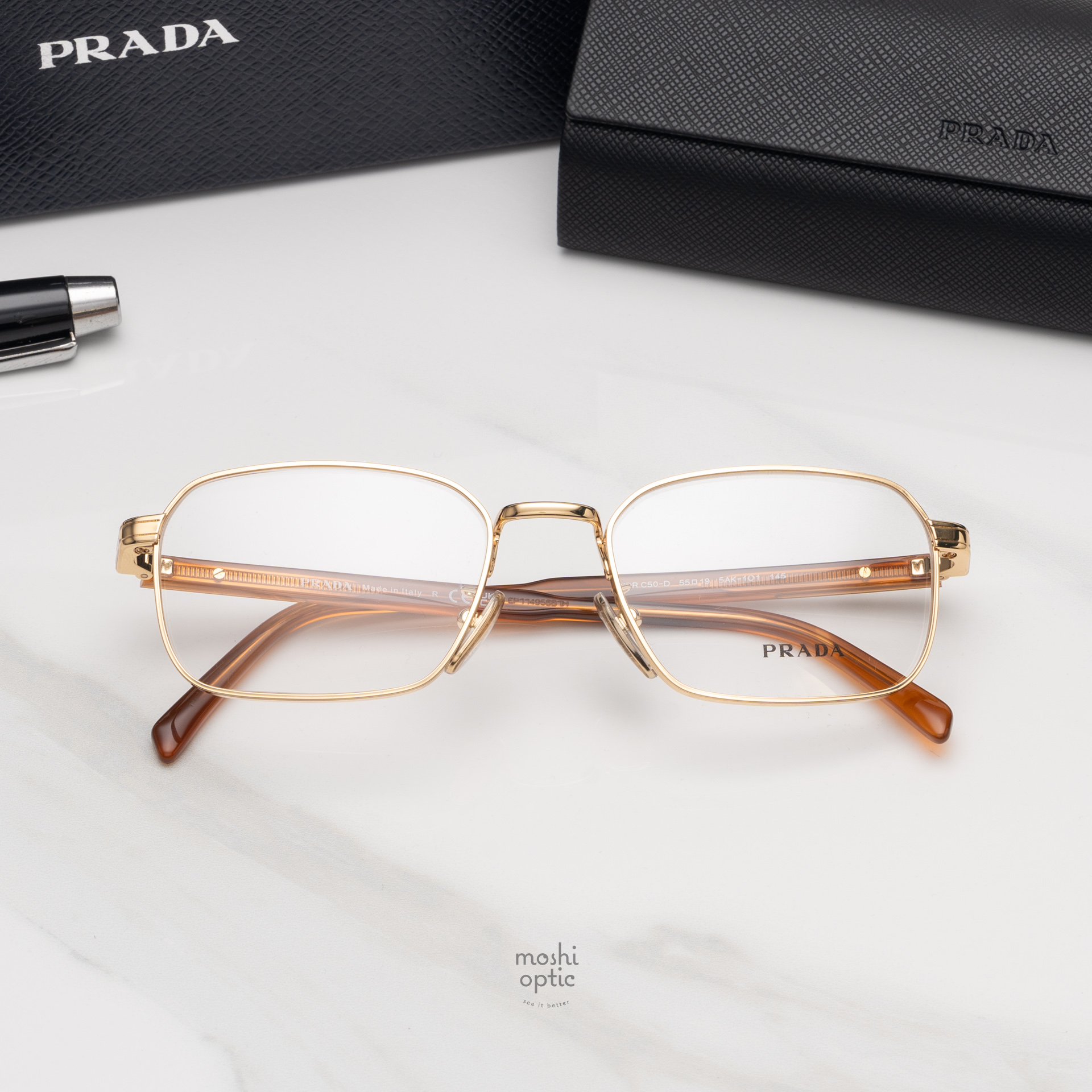 แว่นสายตา PRADA PRC50VD 5AK1O1