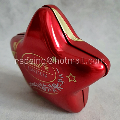 กล่องช็อกโกแลต Lindt Lindor ลินด์ลินเดอร์ คริสต์มาสทรีสตาร์