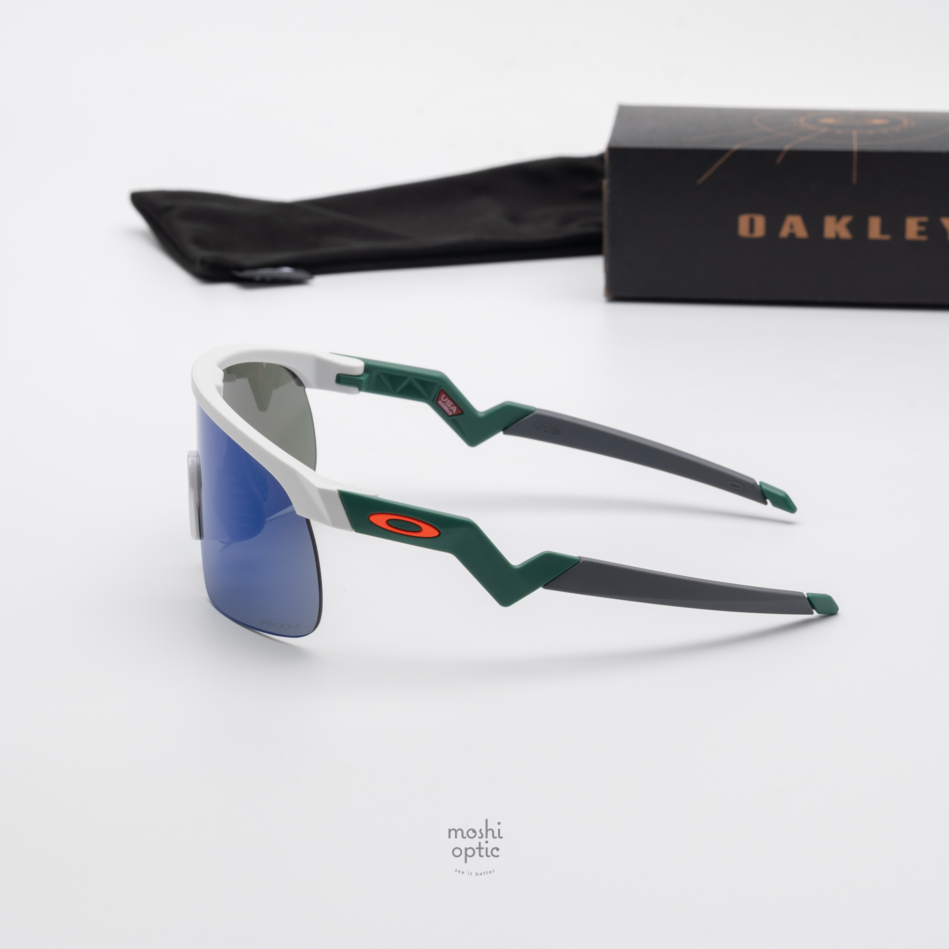 Oakley Resistor OJ9010-33 Matte White Prizm Jade