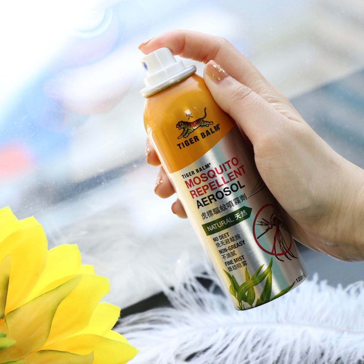 สเปรย์กันยุง Tiger Balm Mosquito Repellent Spray 120 ml.