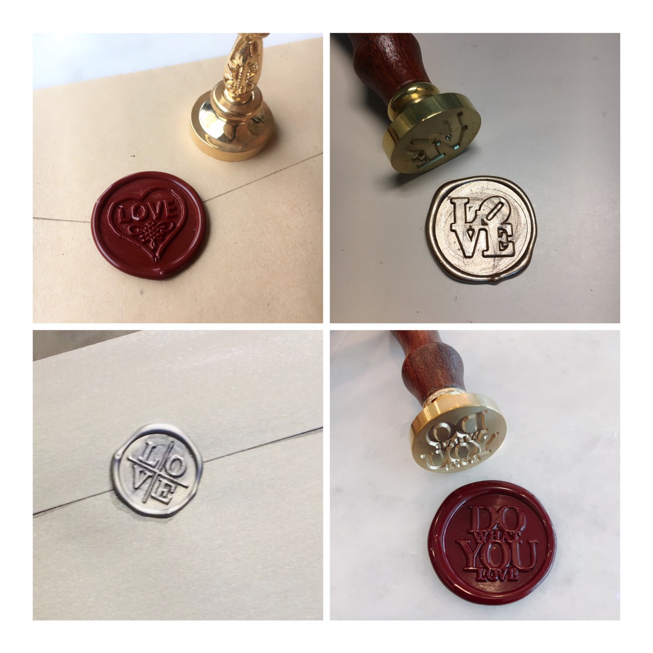 Black drawer box มาพร้อมครั่ง (เลือกตราประทับพร้อมส่งได้)