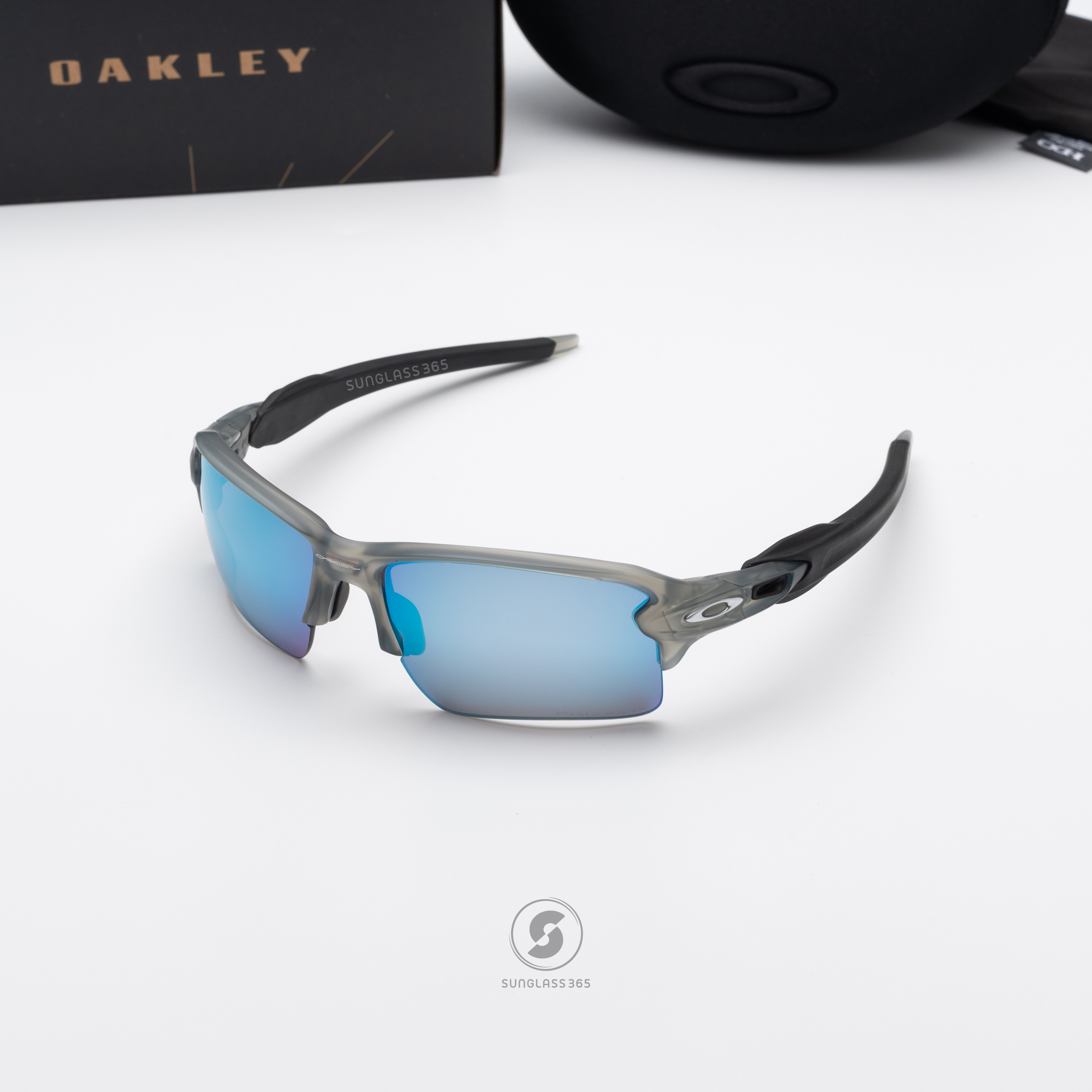 Oakley FLAK 2.0 XL OO9188-J9 Matte Grey Ink Prizm Water Polarized