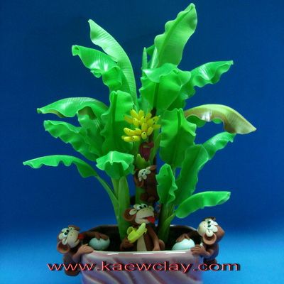 ต้นกล้วย ขนาดกลาง (Medium banana tree)