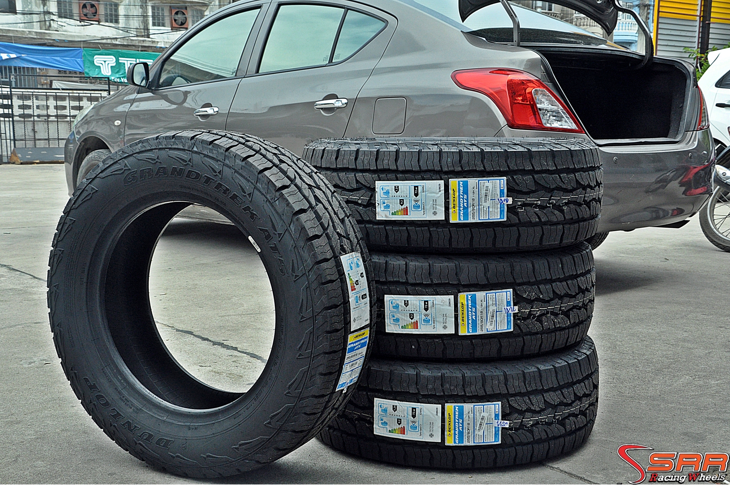 DUNLOP GRANDTREK AT5 255/60R18 ปี20