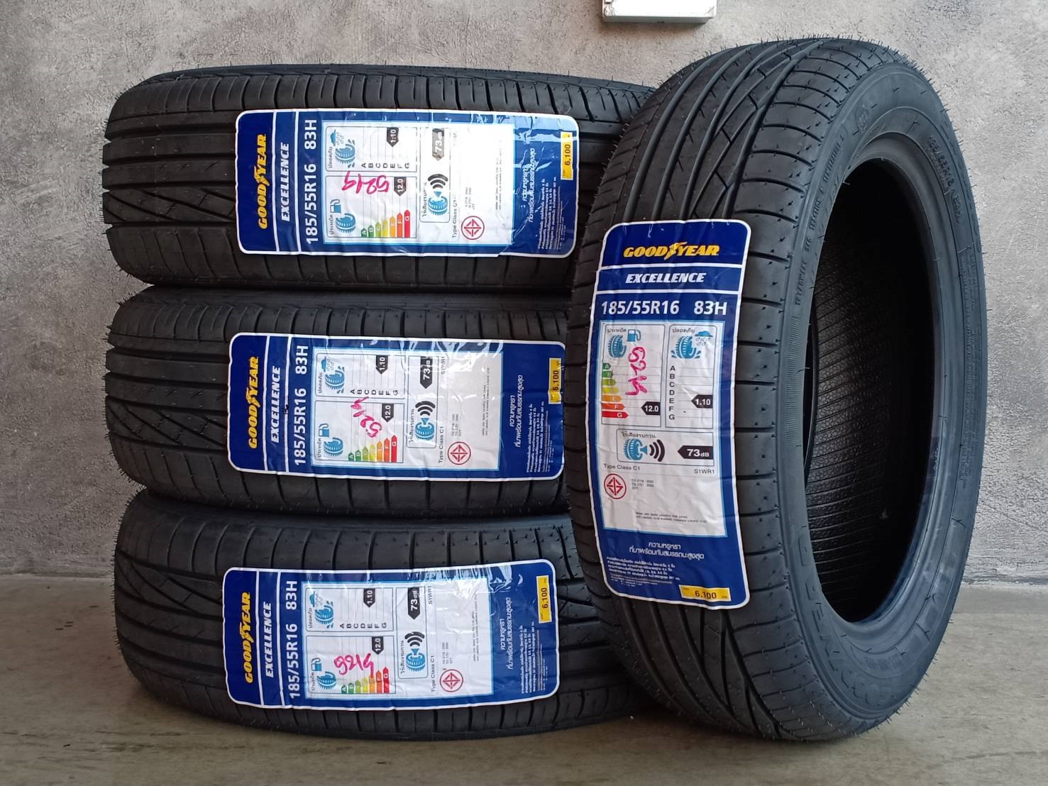 GOODYEAR EXCELLENCE 185/55R16 ปี19