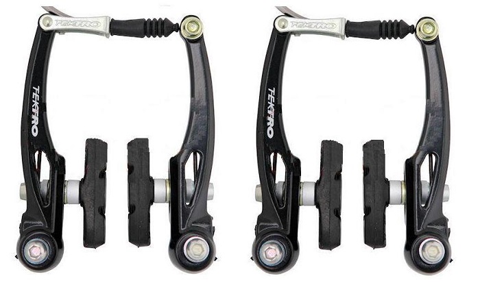 Tektro V break AL-855 ชุดก้ามวีเบรค อลูมิเนียม
