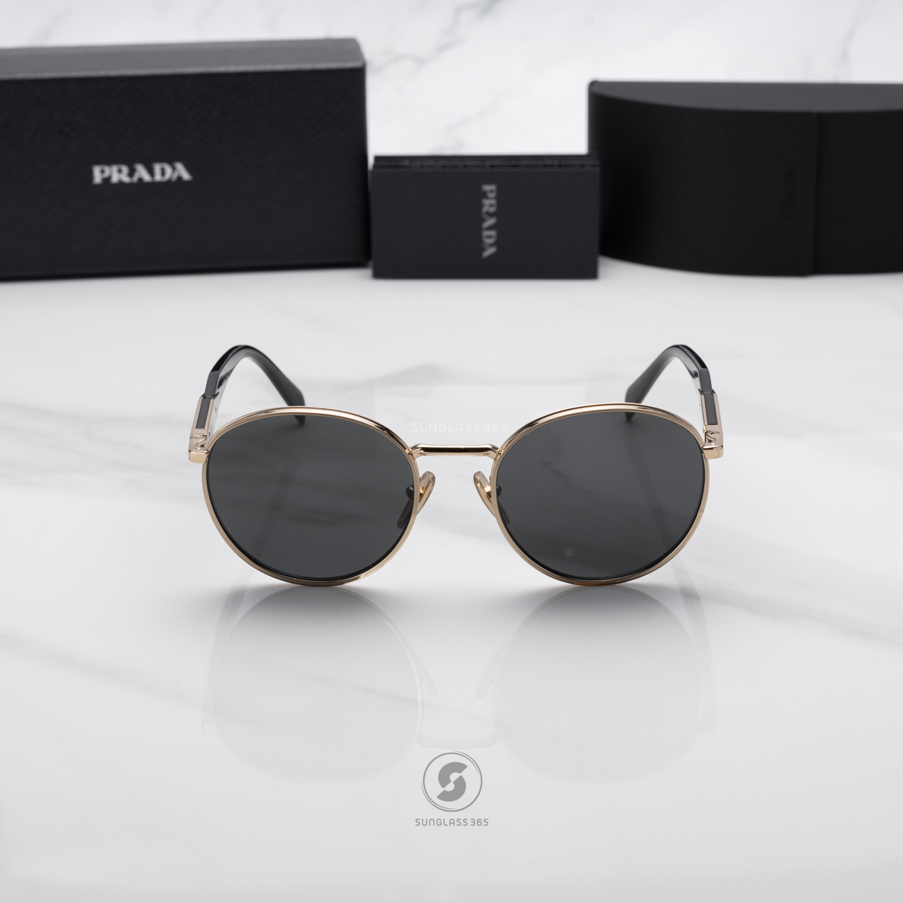 PRADA PR56ZS ZVN5S0 Pale Gold