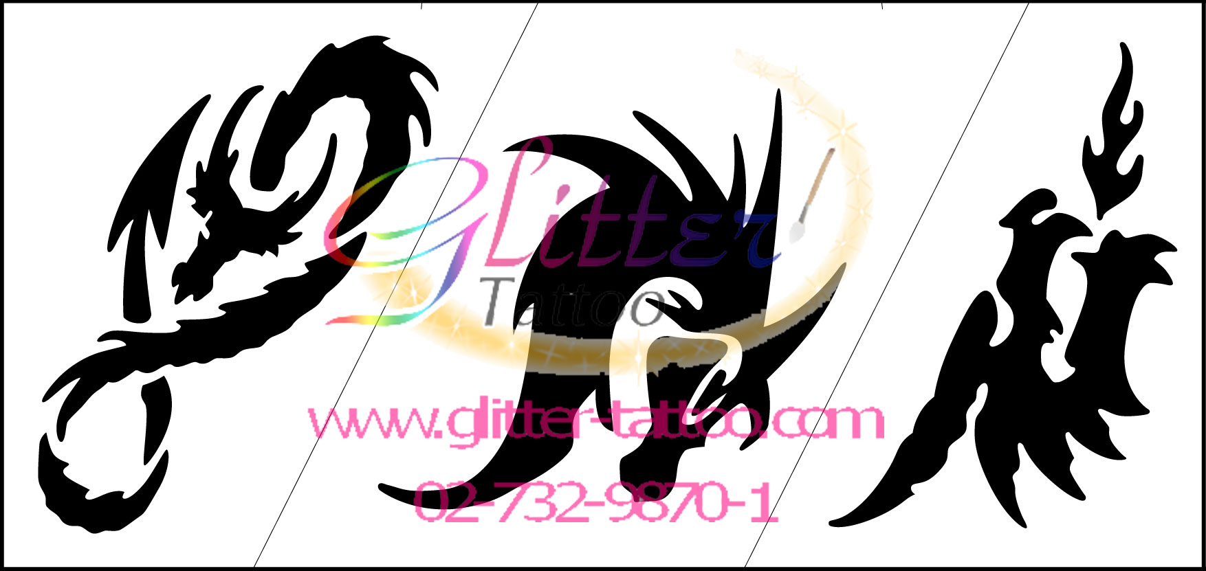 แบบลายมังกร 1 (ชุด)