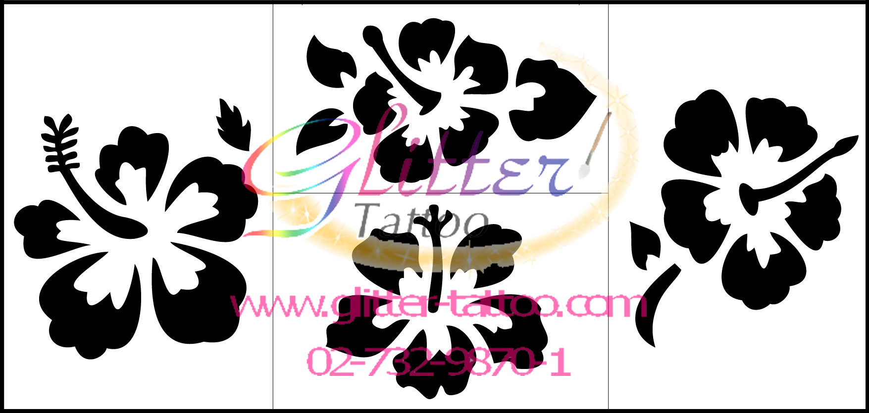 แบบลายชบา 2 (ชุด)