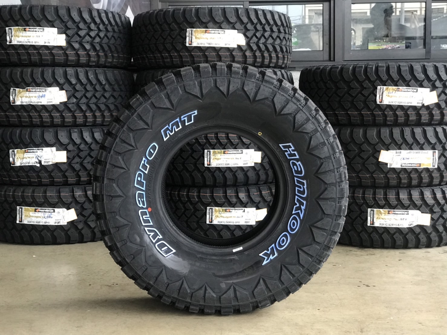 ยางเขาใหม่ ลดราคา HANKOOK MT 33x12.5R15 Y19