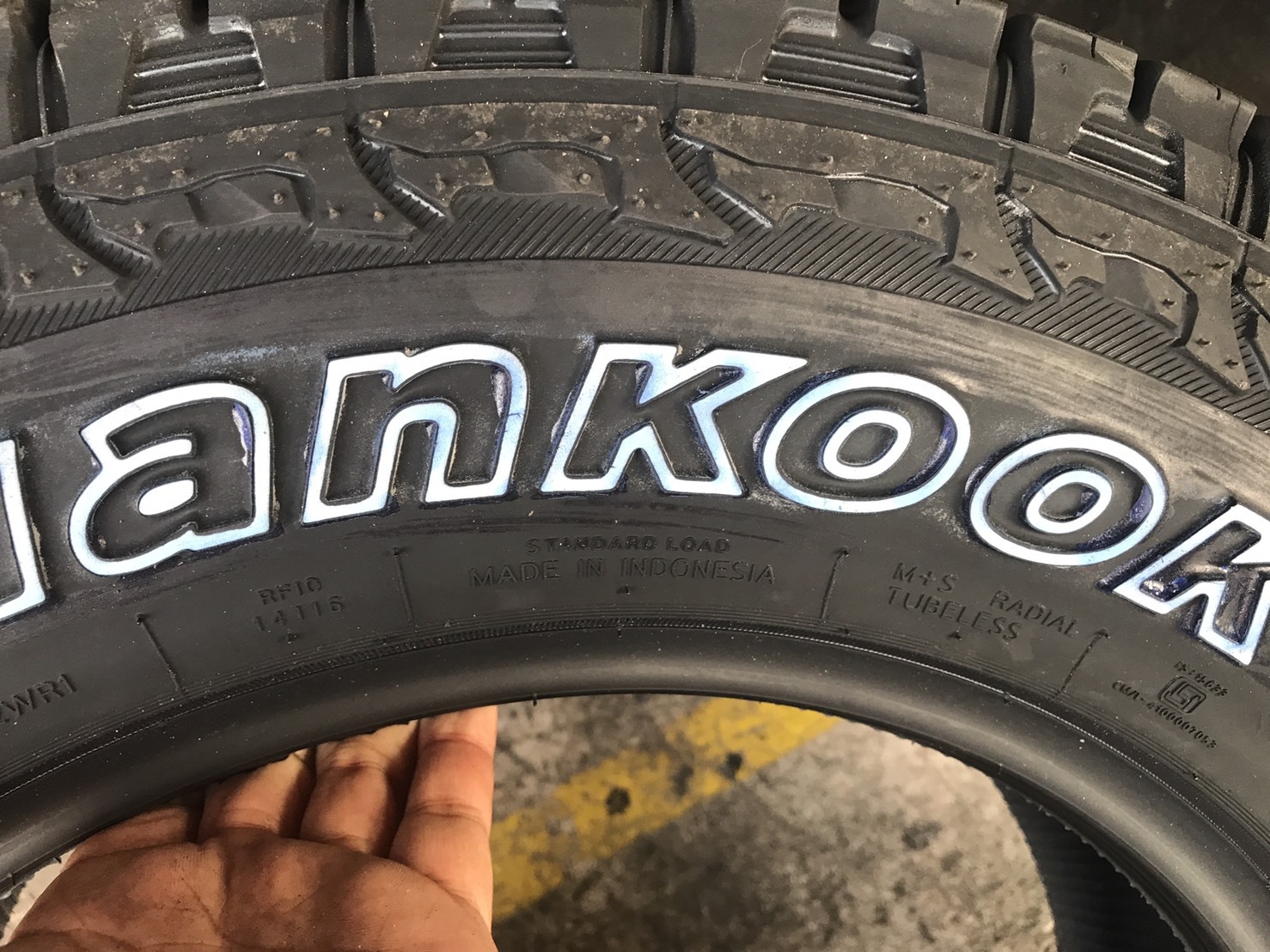 HANKOOK DYNAPRO AT-M 265-65-17 เส้น 4500 ปี18