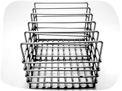 Test tube rack stainless