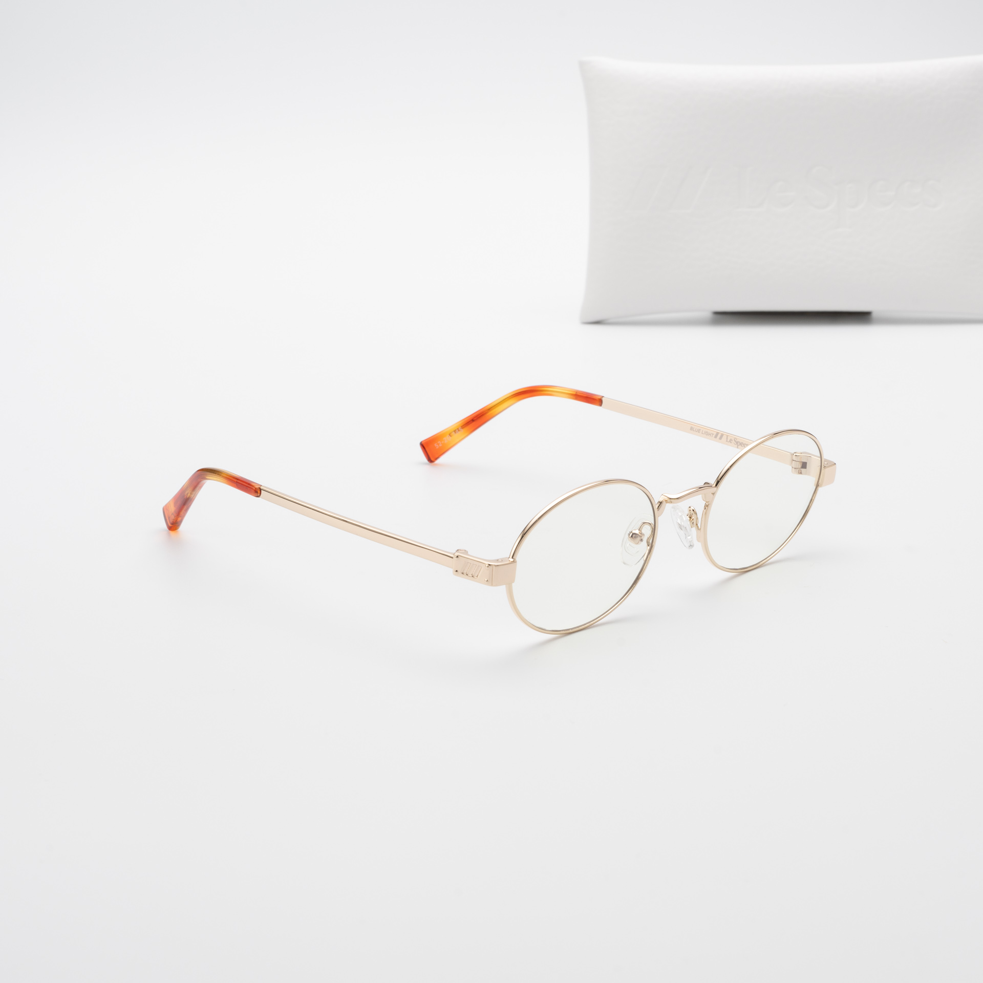 แว่นกันแดด Le Specs LSP2450331 POSEIDON DEUX Gold Blue Light