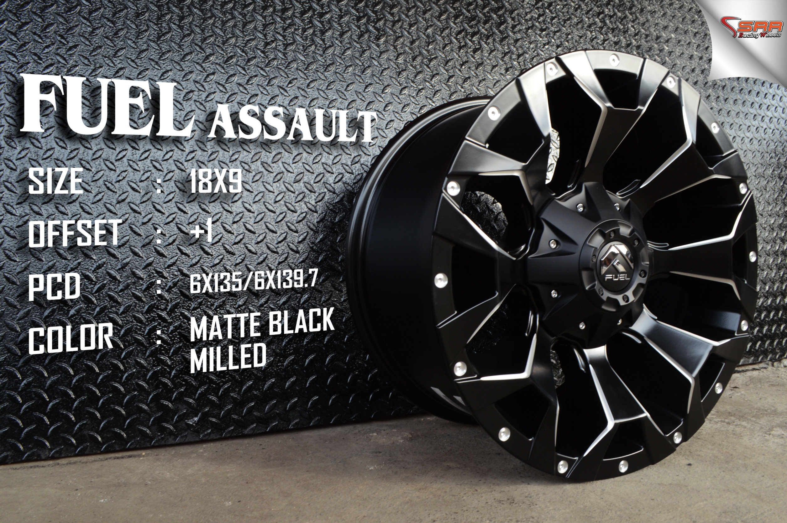 ล้อ FUEL ASSAULT ขอบ18