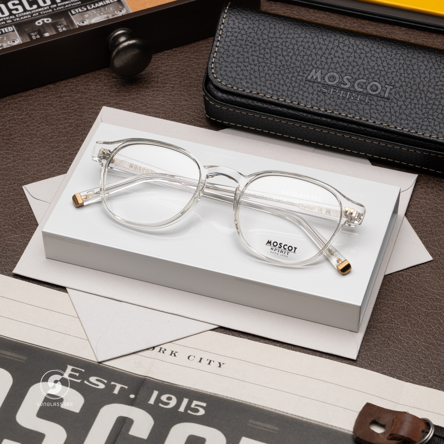 แว่นสายตา Moscot Arthur Crystal
