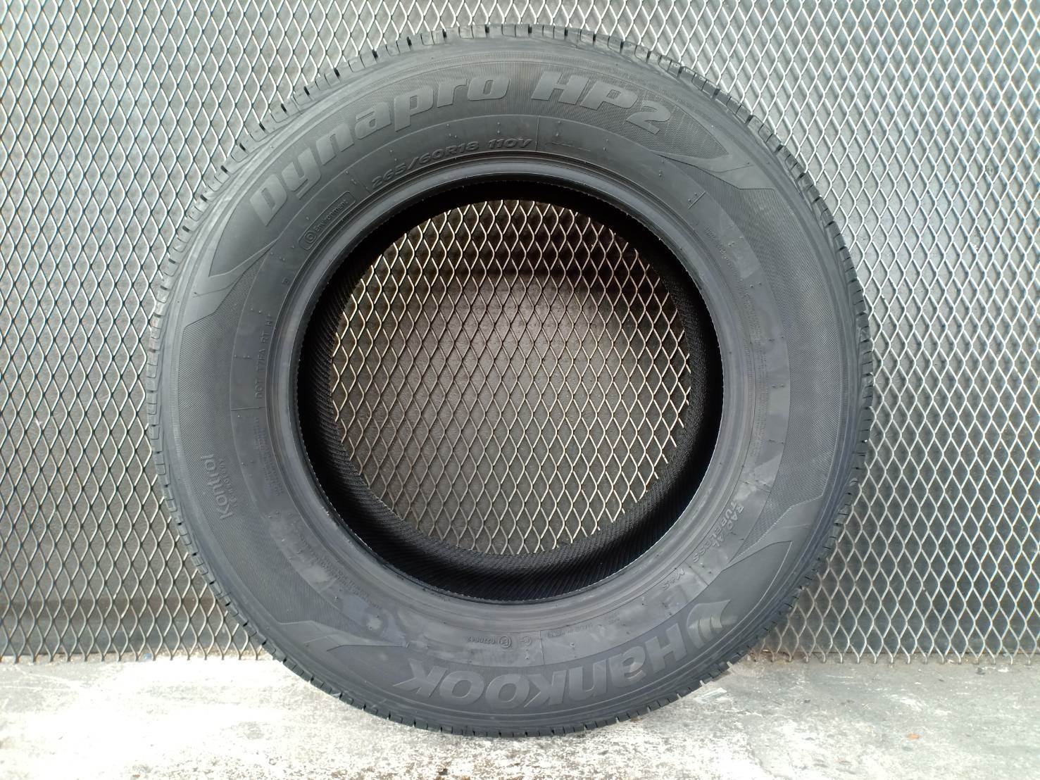 ยางใหม่ปี19 HANKOOK HP2 265/60-18 ราคาถูก