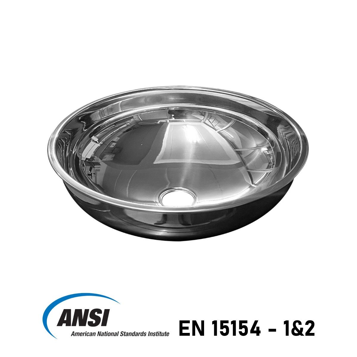 Stainless Steel Eyewash Bowl Model: SS-P100