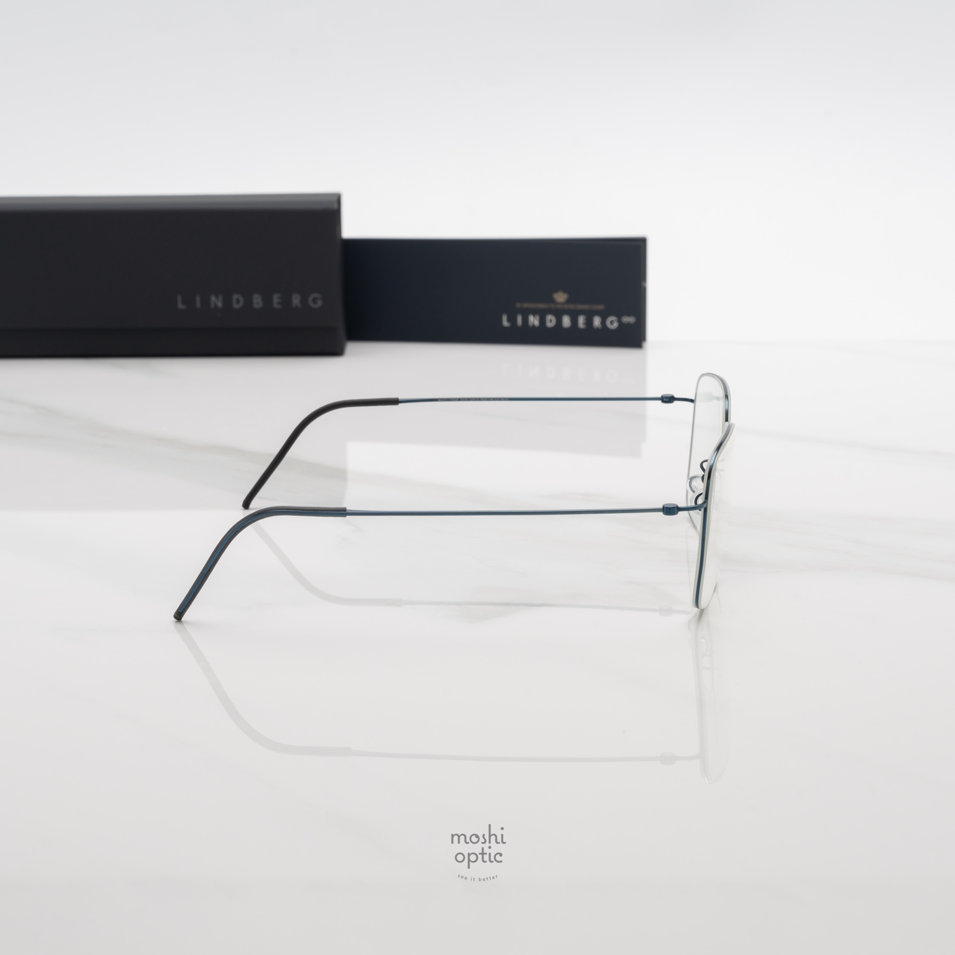 แว่นสายตา Lindberg Thintanium 097 15E2B 5535 T850 PU13