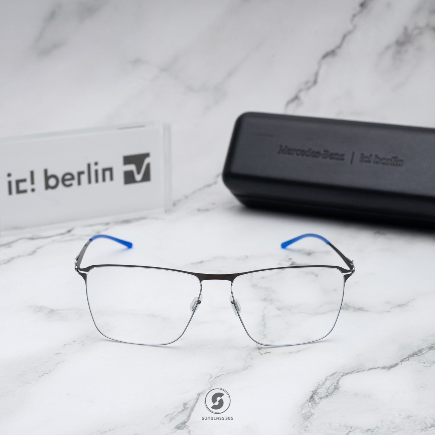 กรอบแว่น IC BERLIN MB08 Gunmetal