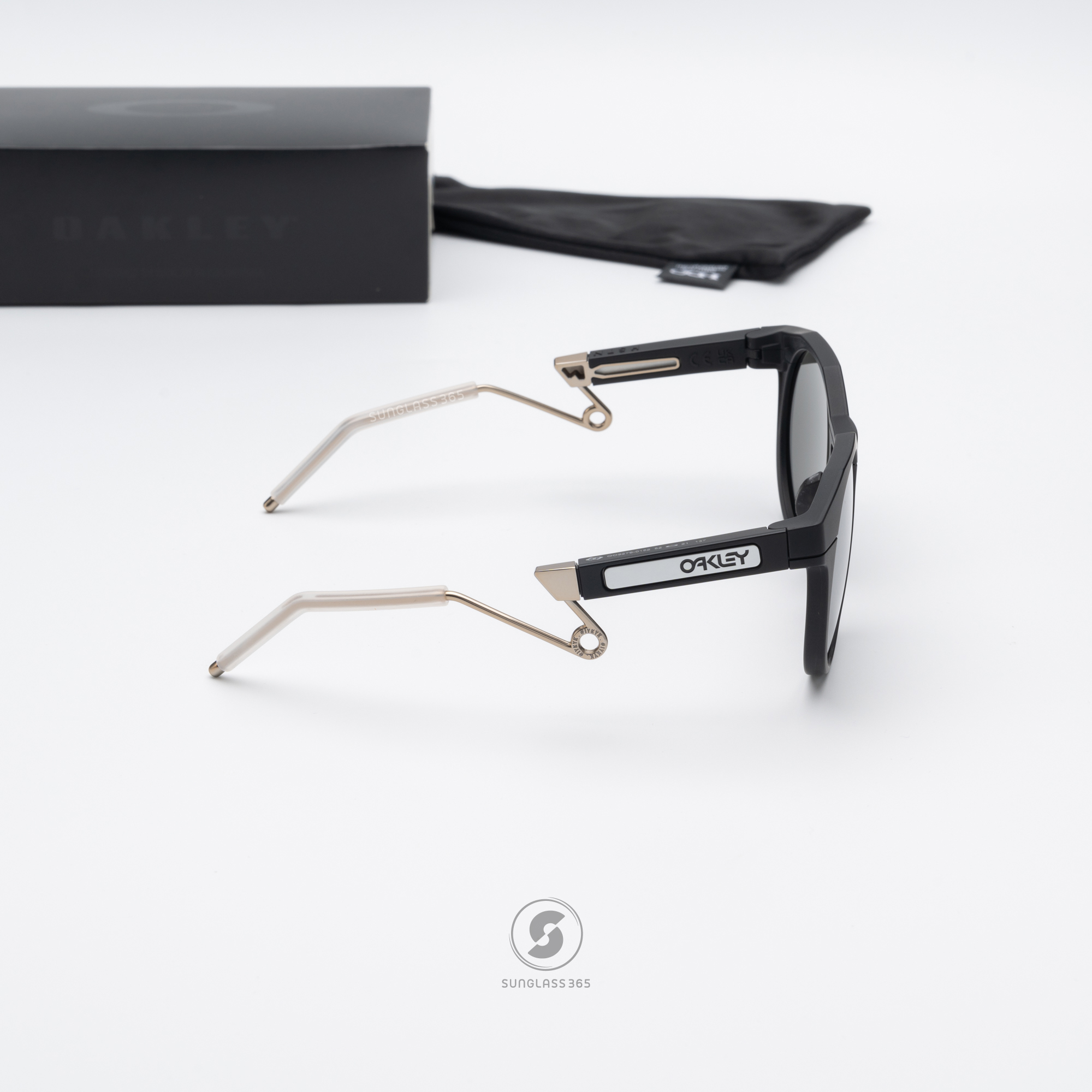 OAKLEY HSTN METAL OO9279-01 Matte Black Prizm Black