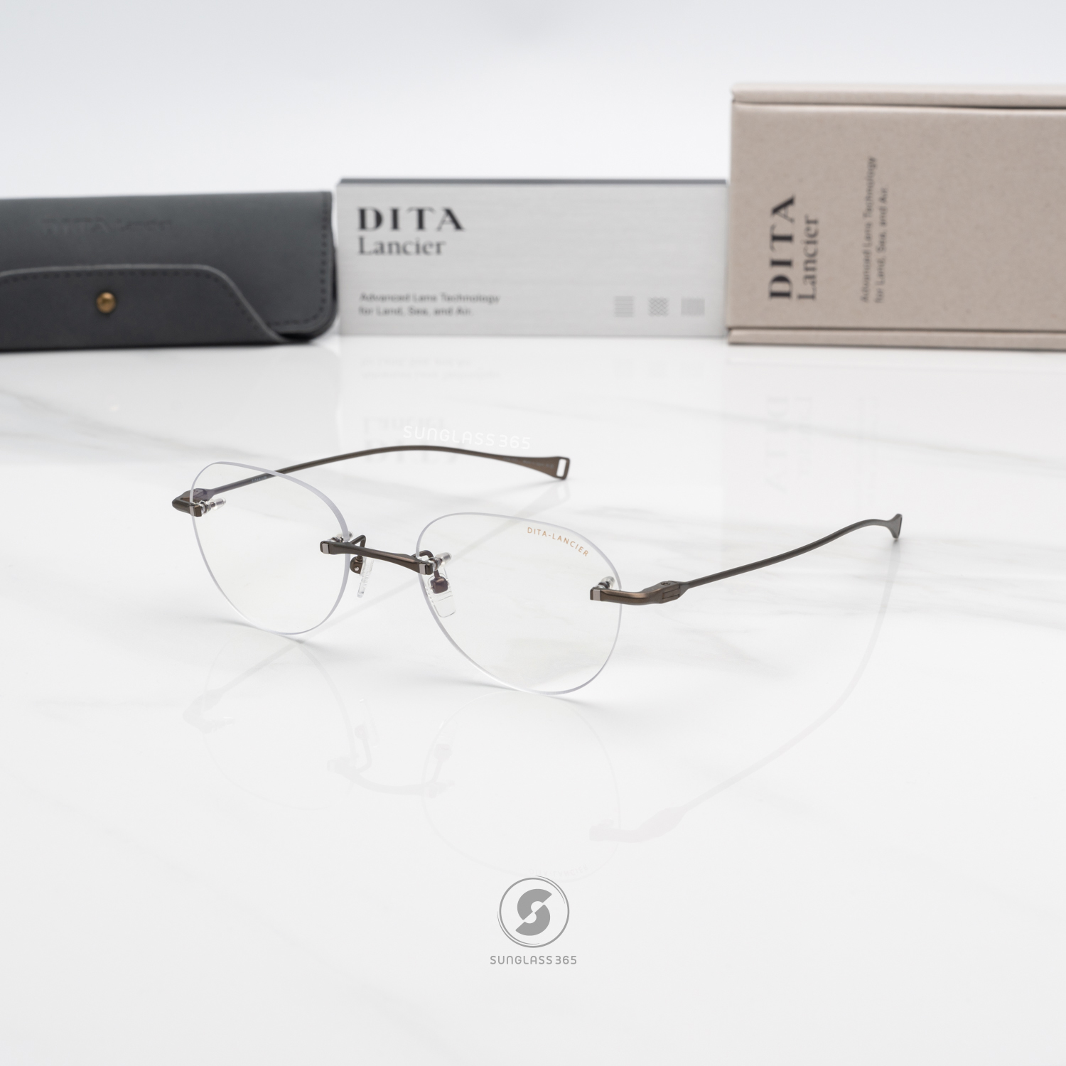 แว่นสายตา DITA LANCIER DLX121 A 02 with Blue Control Lens