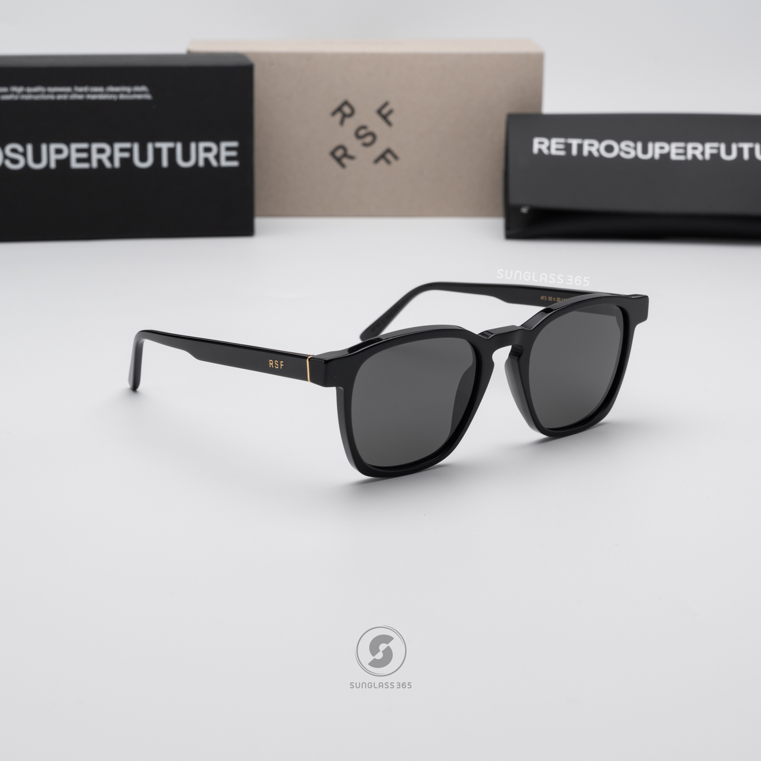 แว่นกันแดด SUPER SP 4F3 Unico Black