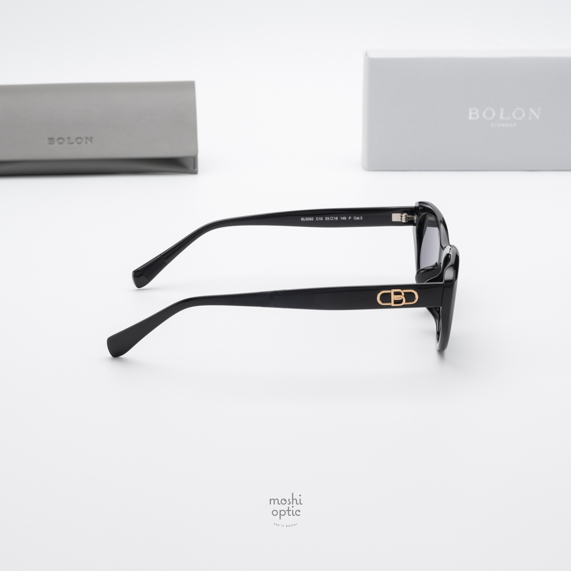 แว่นกันแดด BOLON รุ่น BL5092 Celeste C10 Bright Black