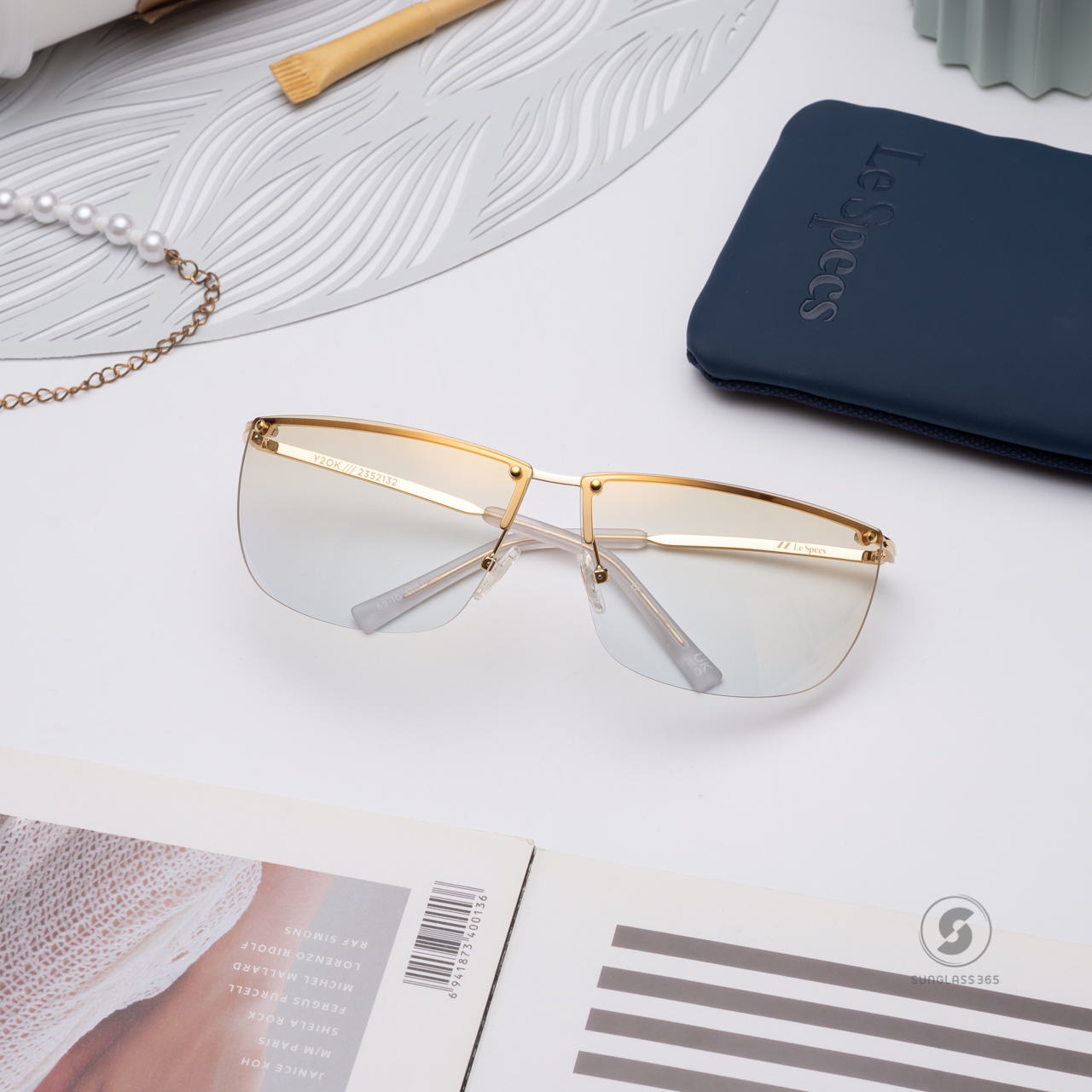 แว่นกันแดด Le Specs LSP2352132 Y2OK Gold