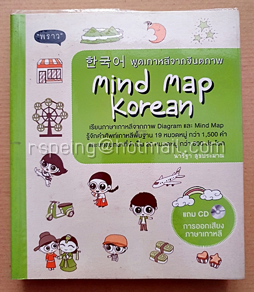 Mind Map Korean พูดเกาหลีจากจินตภาพ (พร้อมแผ่น CD)