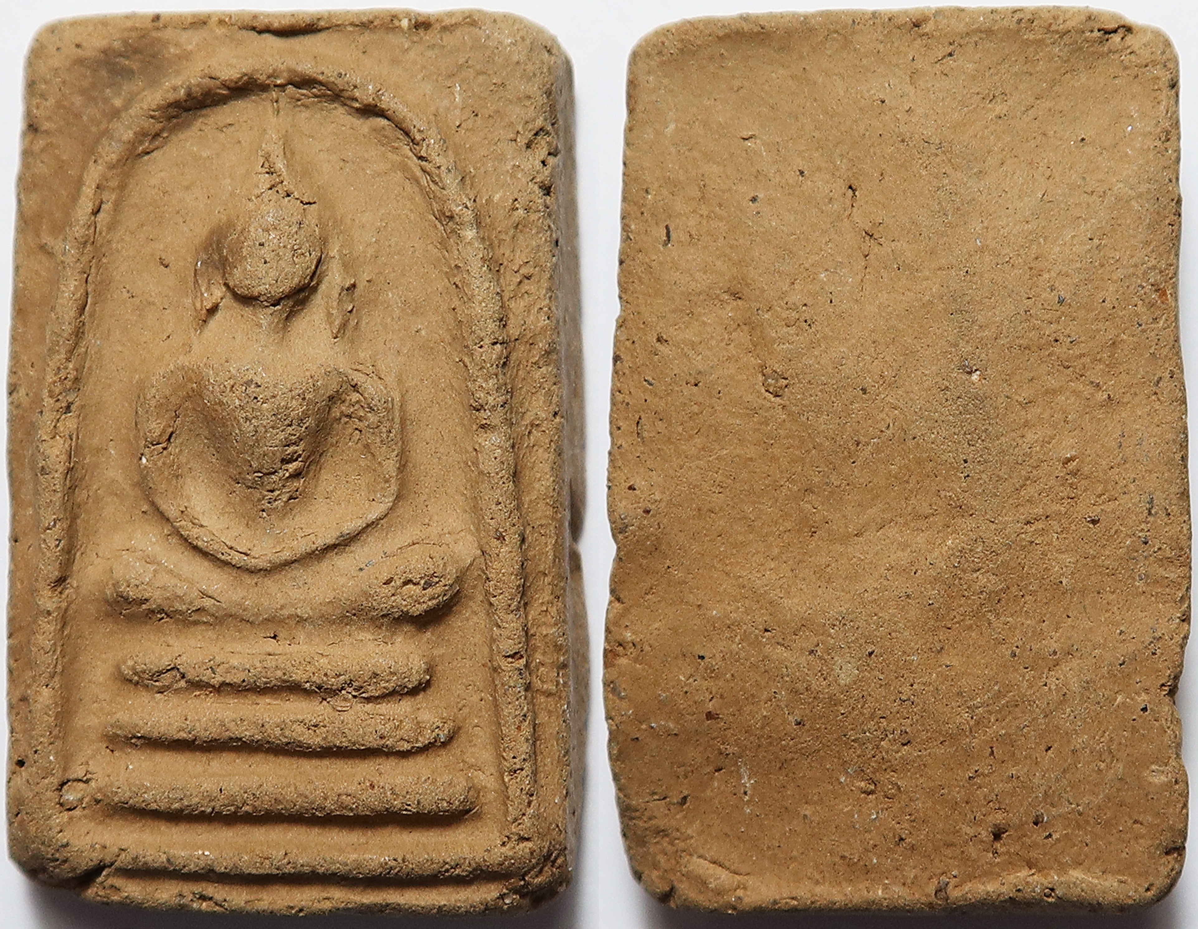 369 พระสมเด็จ หลวงปู่เหมือน วัดบางกอบัว จังหวัดสมุทรปราการ ปี 2489 เนื้อดินเผา