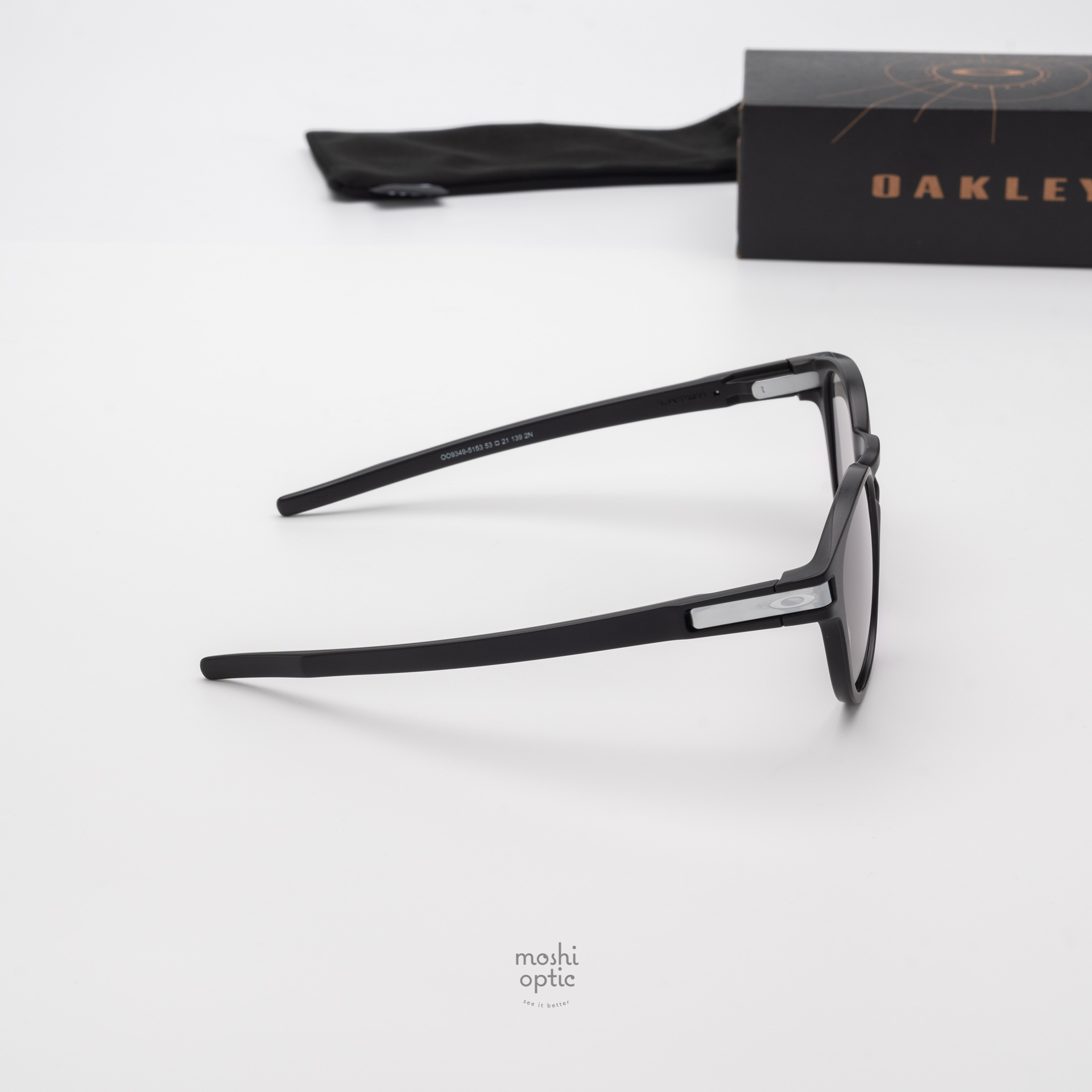 OAKLEY LATCH(A) OO9349-51 Matte Black Prizm Slate