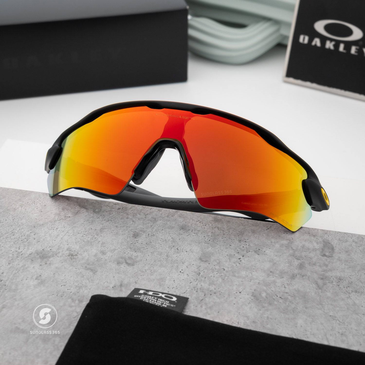 Oakley OJ9001-27 RADAR EV XS PATH Matte Black Prizm Ruby