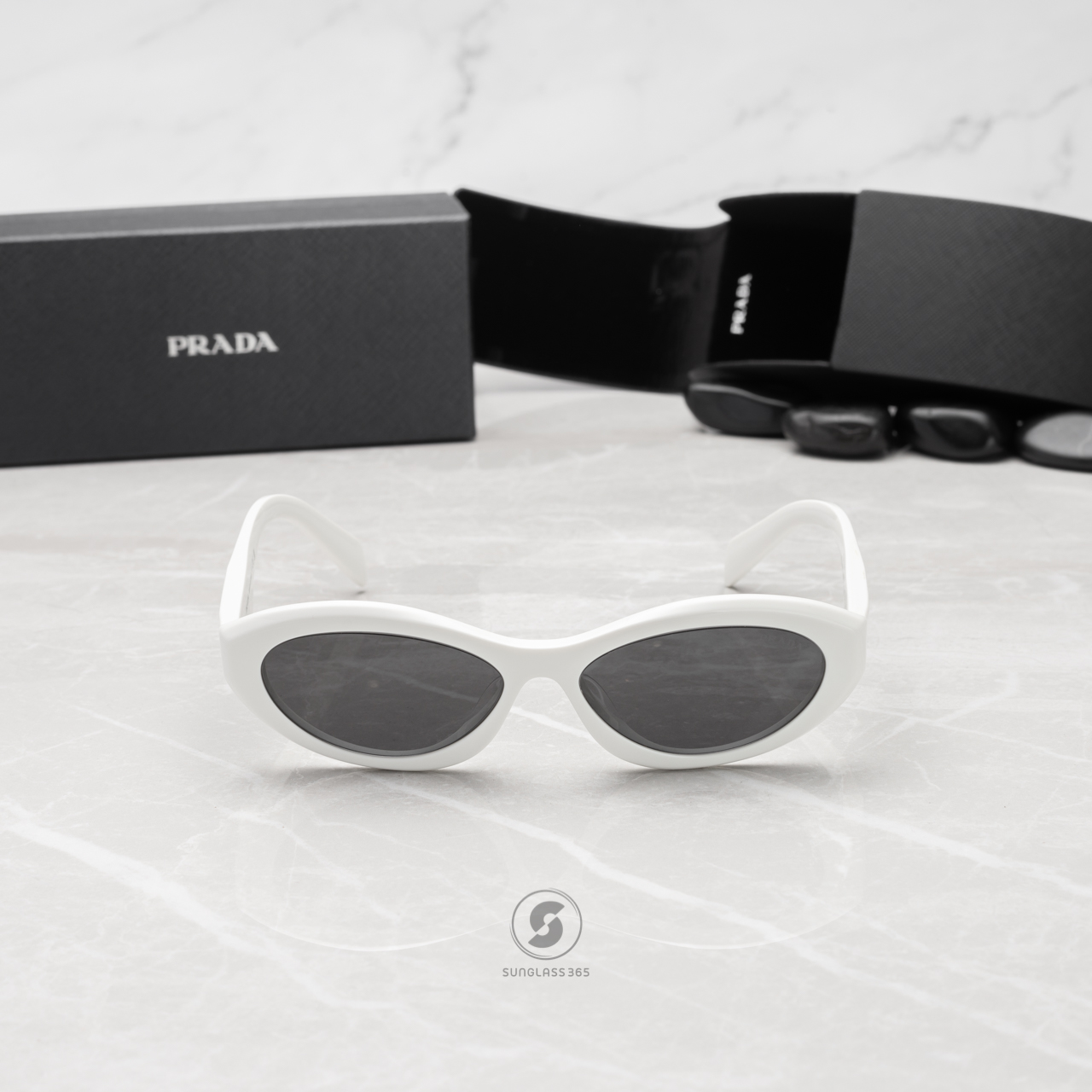 PRADA Symbole PR26ZSF 17K08Z White / Talc