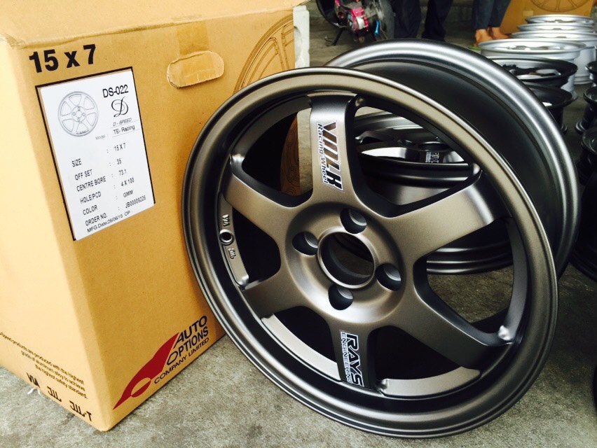 TE37ขอบ15 ราคาถุก มีทุกสี