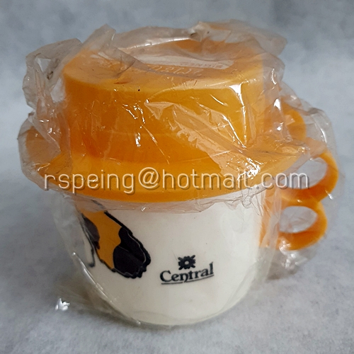 ถ้วย mug พลาสติก Central ลายลูกสุนัข