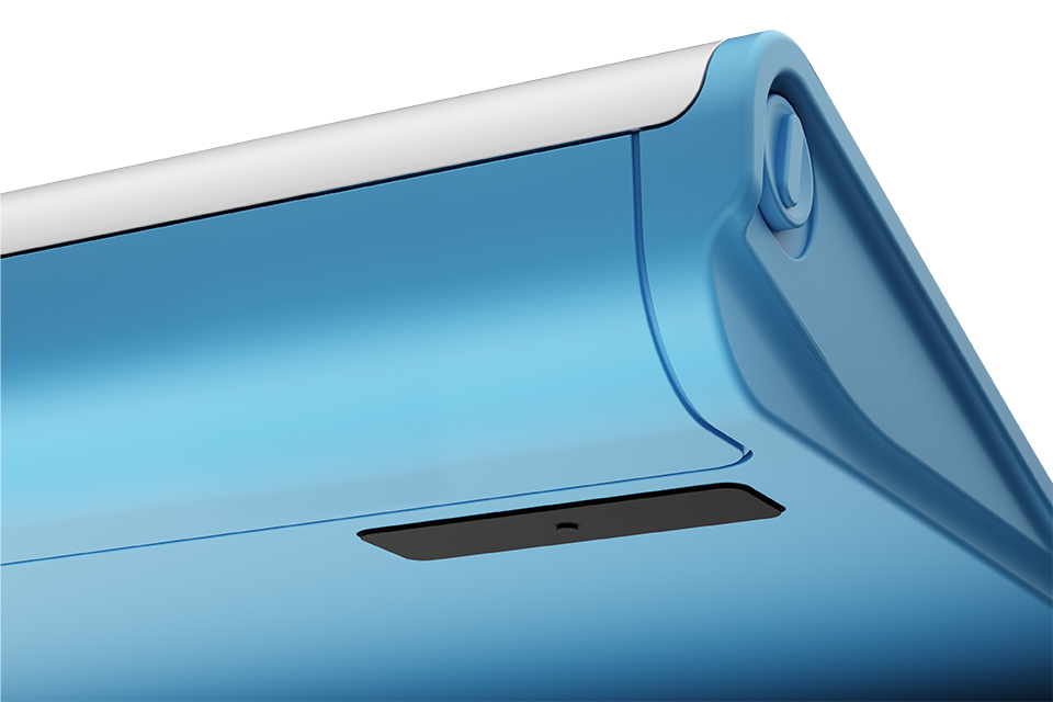 Bamboo Pad Wireless (Pearl white/Blue)