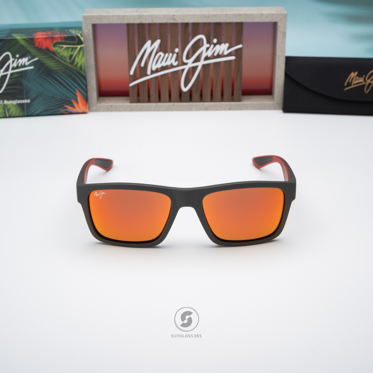 แว่นกันแดด Maui Jim The Flats MJ RM897 04 Hawaii Lava