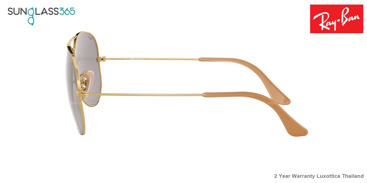 Ray Ban Aviator Evolve RB3025 9064V8 Grey Photochromic