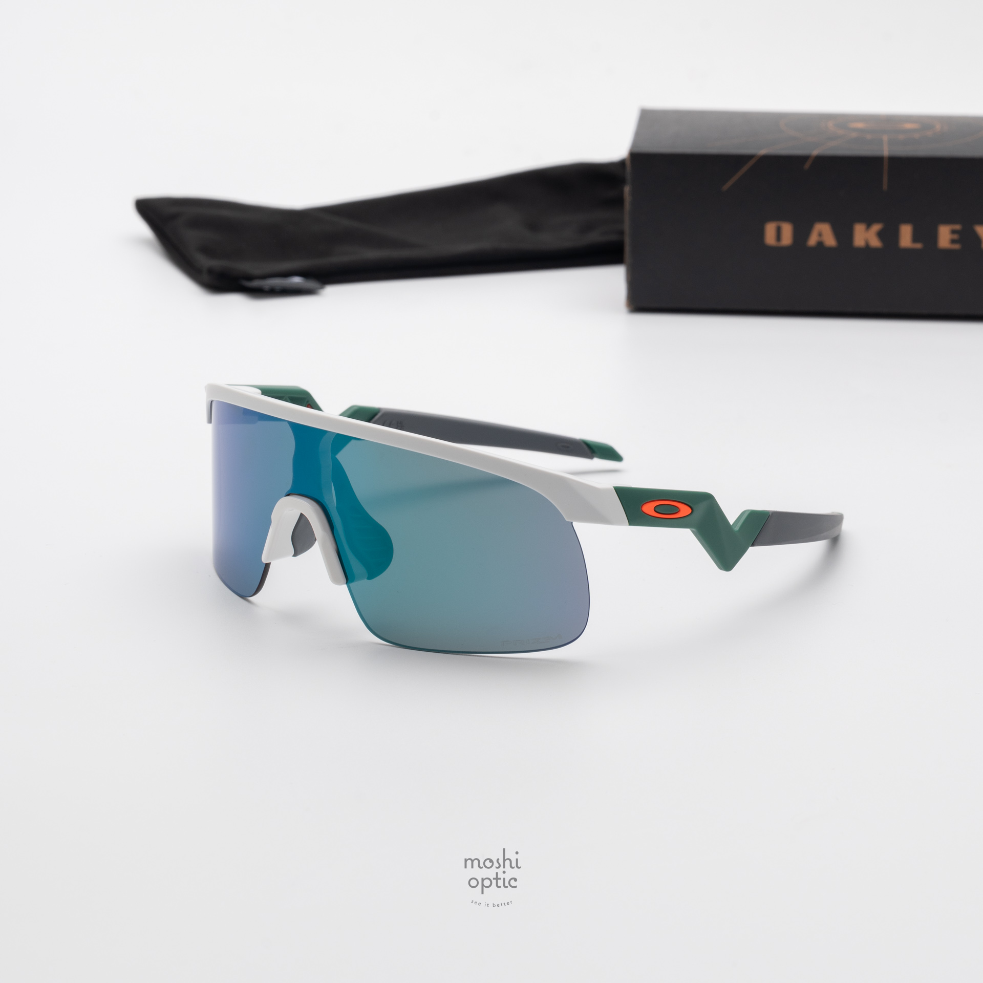 Oakley Resistor OJ9010-33 Matte White Prizm Jade