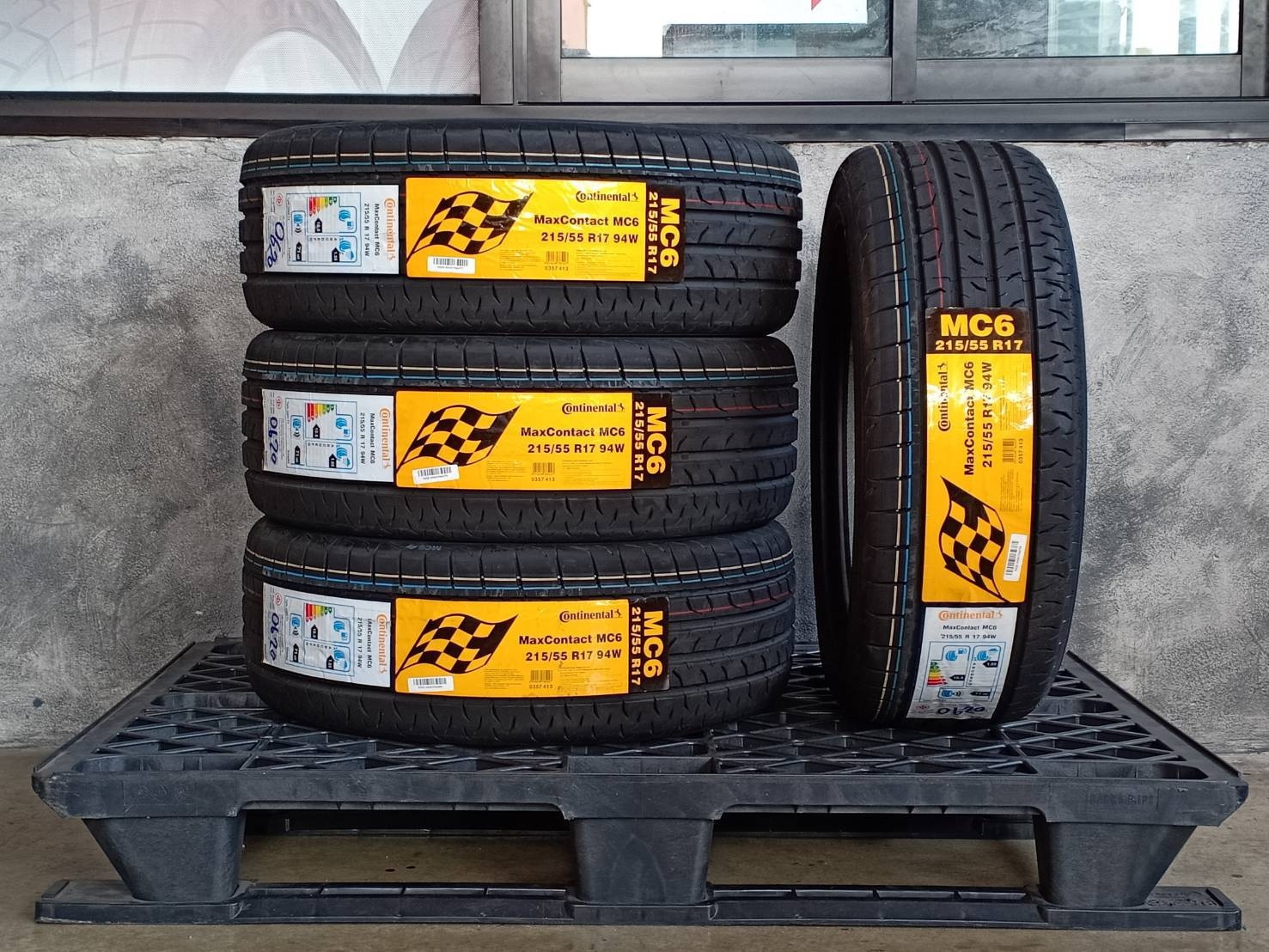 CONTINENTAL 215/55R17 CONTACT MC6 94W MADE IN THAILAND