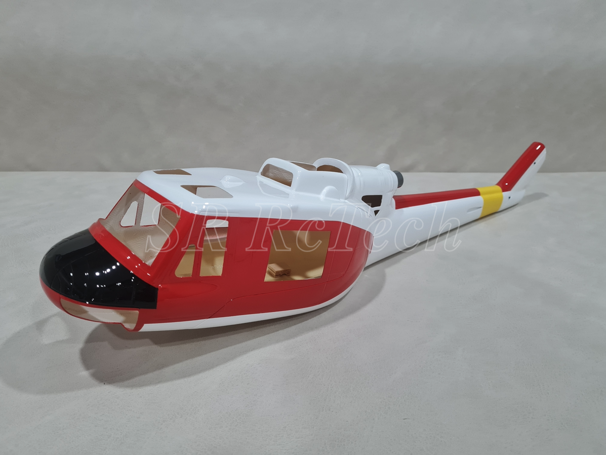 450- UH1B Rescue with Belt Tail gear box