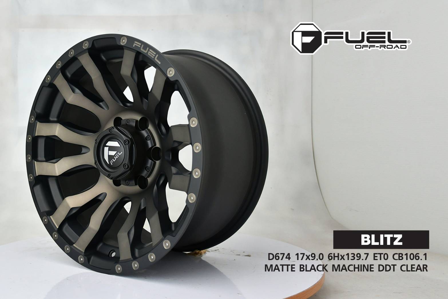 ล้อแท้ FUEL KMC ขอบ17 ราคาเริ่มต้นวงละ 7000-12000 บาท