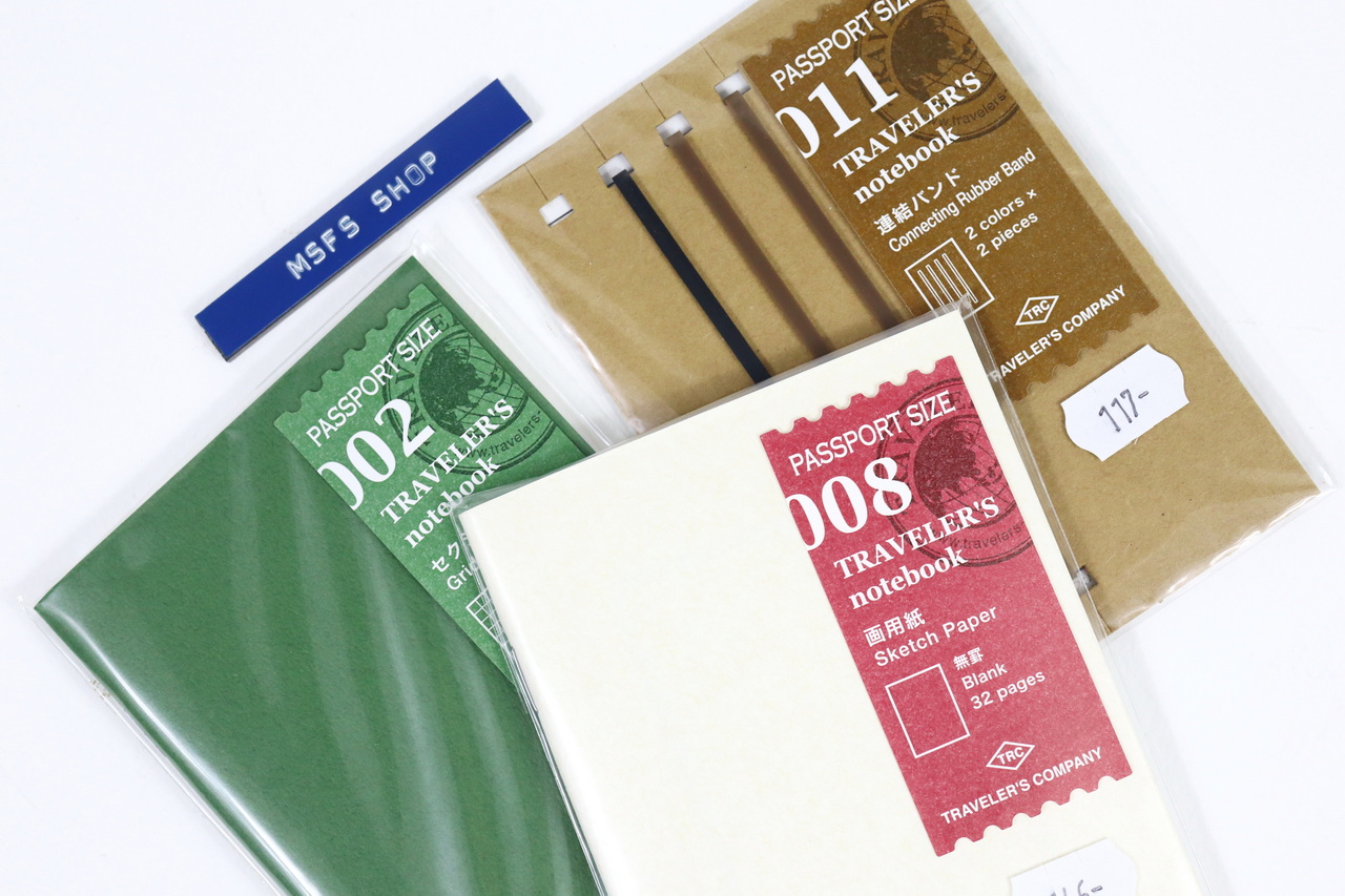 รีฟิลสมุดโน้ต Traveler's Notebook - Passport Siz